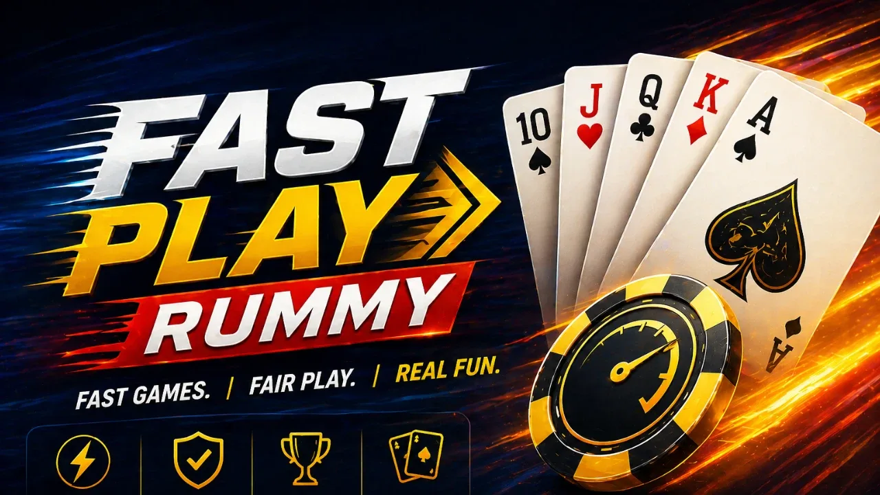 FastPlayRummy category radar — premium mobile grid preview for skill-based rummy apps
